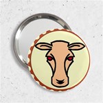 Cow head 2.25  Handbag Mirror