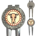 Cow head 3-in-1 Golf Divot