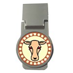 Cow head Money Clip (Round)