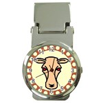 Cow head Money Clip Watch