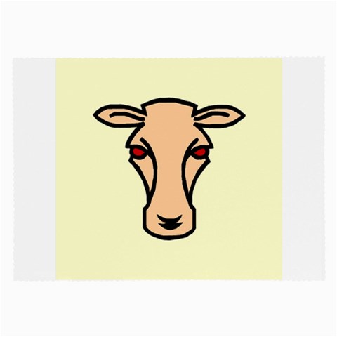 Cow head Glasses Cloth (Large) from ArtsNow.com Front