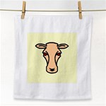 Cow head Face Towel