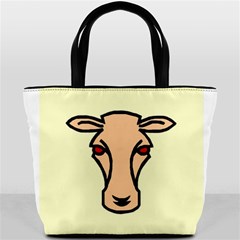 Cow head Bucket Bag from ArtsNow.com Front