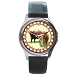 Highland Round Metal Watch