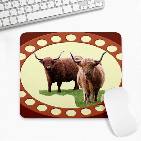 Highland Large Mousepad from ArtsNow.com Front