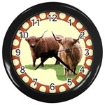 Highland Wall Clock (Black)