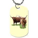 Highland Dog Tag (One Side)