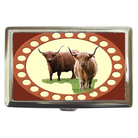 Highland Cigarette Money Case from ArtsNow.com Front