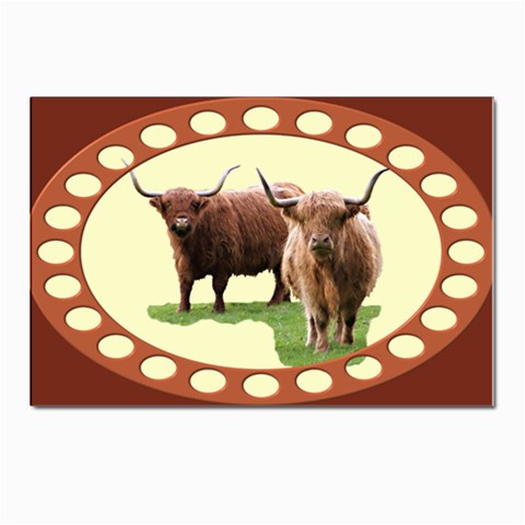 Highland Postcard 4 x 6  (Pkg of 10) from ArtsNow.com Front