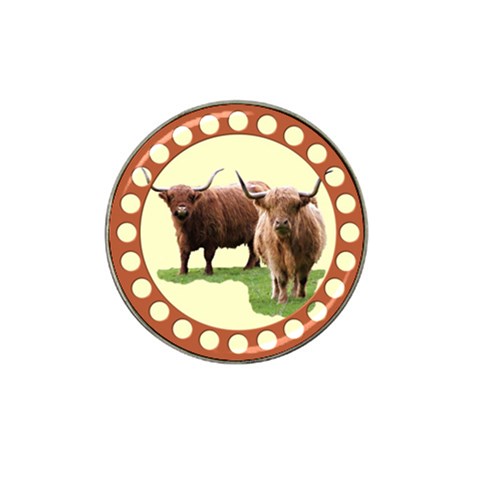 Highland Hat Clip Ball Marker (10 pack) from ArtsNow.com Front
