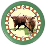 Highland Color Wall Clock