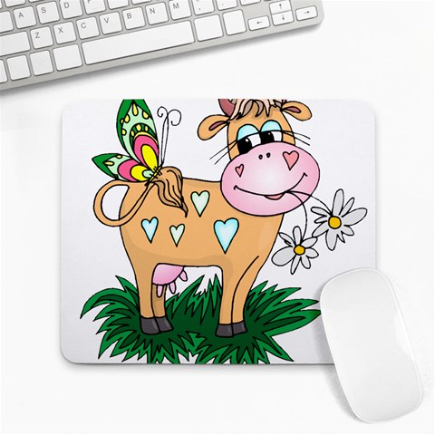 Cute cow Large Mousepad from ArtsNow.com Front