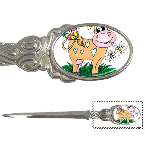 Cute cow Letter Opener from ArtsNow.com Front