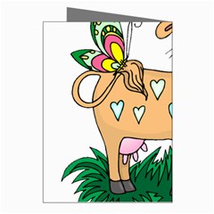 Cute cow Greeting Cards (Pkg of 8) from ArtsNow.com Right