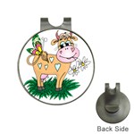 Cute cow Golf Ball Marker Hat Clip