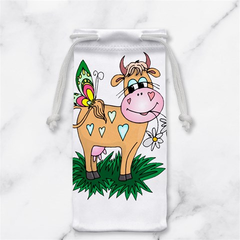 Cute cow Jewelry Bag from ArtsNow.com Front