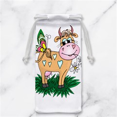 Cute cow Jewelry Bag from ArtsNow.com Back