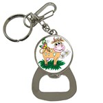 Cute cow Bottle Opener Key Chain