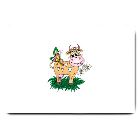 Cute cow Large Doormat from ArtsNow.com 30 x20  Door Mat