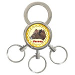 Jersey 3-Ring Key Chain