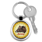 Jersey Key Chain (Round)