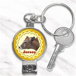 Jersey Nail Clippers Key Chain
