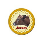 Jersey Rubber Round Coaster (4 pack)