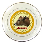 Jersey Porcelain Plate