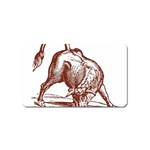 Angry bull Magnet (Name Card)