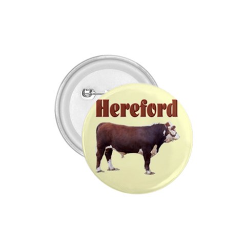 Hereford 1.75  Button from ArtsNow.com Front