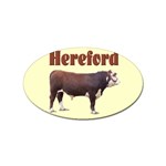 Hereford Sticker (Oval)