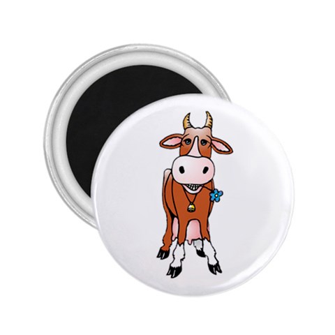 Cow 2.25  Magnet from ArtsNow.com Front
