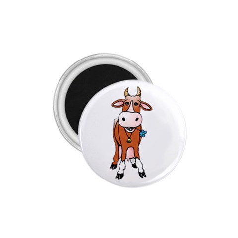 Cow 1.75  Magnet from ArtsNow.com Front