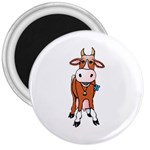 Cow 3  Magnet