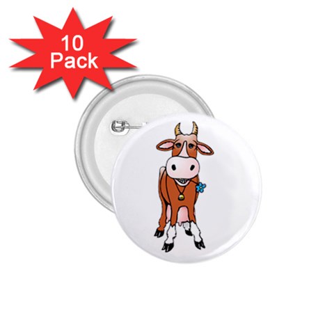 Cow 1.75  Button (10 pack)  from ArtsNow.com Front