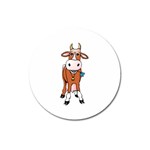 Cow Magnet 3  (Round)
