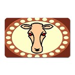 Cow head Magnet (Rectangular)