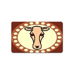 Cow head Magnet (Name Card)