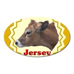 Jersey cow Magnet (Oval)