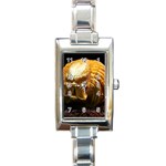 20 Rectangular Italian Charm Watch