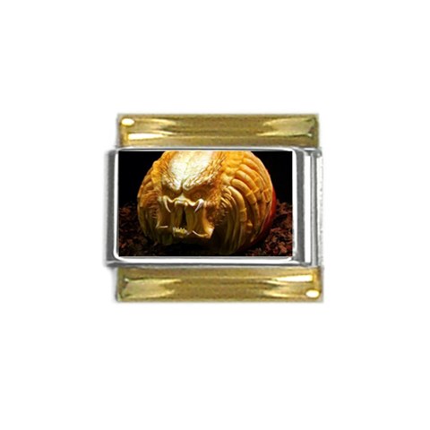 20 Gold Trim Italian Charm (9mm) from ArtsNow.com Front