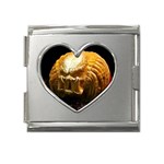 20 Mega Link Heart Italian Charm (18mm)