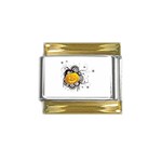 3-5579714-0-2-1 Gold Trim Italian Charm (9mm)