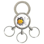 3-5579714-0-2-1 3-Ring Key Chain