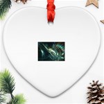 3-1302290-0-2-1 Heart Ornament (Two Sides)