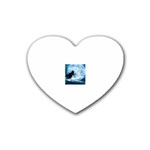 3-3830994-0-2-1 Rubber Coaster (Heart)
