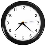 3-1012265-0-2-1 Wall Clock (Black)