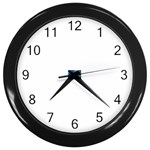 3-1113625-0-2-1 Wall Clock (Black)