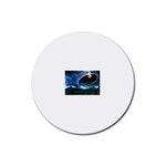 3-1113625-0-2-1 Rubber Round Coaster (4 pack)