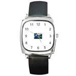 3-1113625-0-2-1 Square Metal Watch